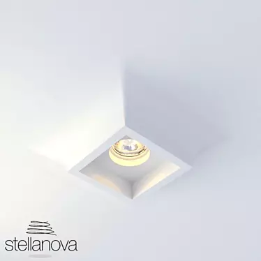 Stellanova Directional Ceiling Light 3D model image 1 