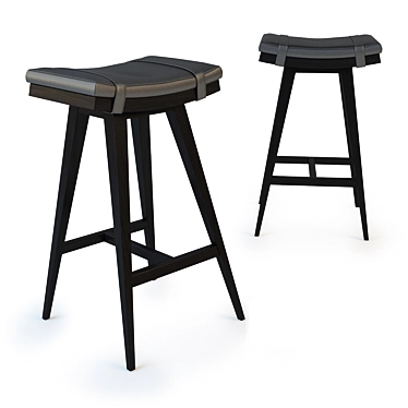 Modern OKHA NEO Barstool 3D model image 1 