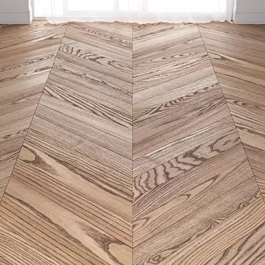 Focus Floor Ash Cloudy Parquet Board 3D model image 1 