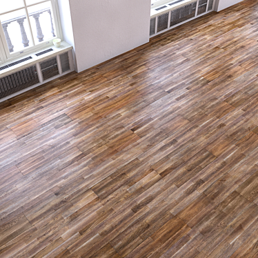 Multi-Sub Parquet Flooring Kit 3D model image 1 