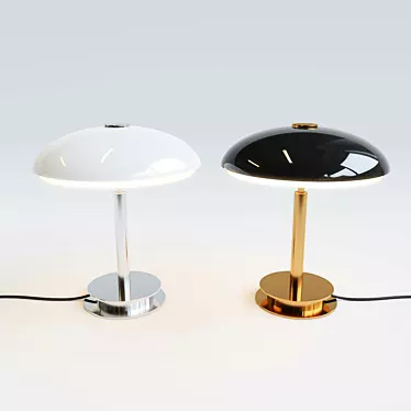 Minimalist Tris Table Lamp 3D model image 1 