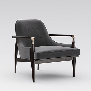 Ib Kofod-Larsen Lounge Armchair 3D model image 1 