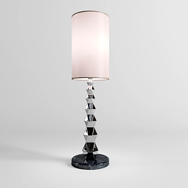 Elegant Illumination: ZANTAS Table Lamp 3D model image 1 