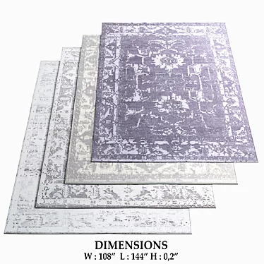 Restoration Hardware Rugs 55 3D model image 1 