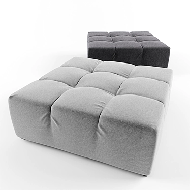  Comfy Ottoman for Relaxation 3D model image 1 