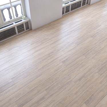 Versatile Parquet Flooring with Realistic Render 3D model image 1 