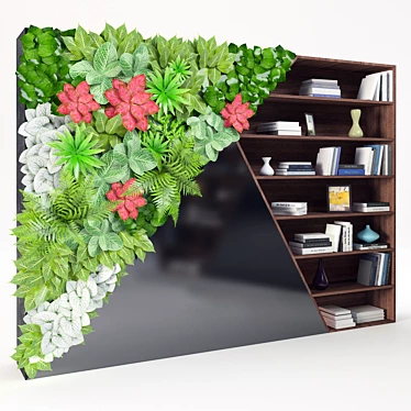 Fito Shelf 5 - Stylish and Functional Wall Shelf 3D model image 1 