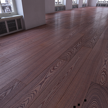 Versatile Parquet Flooring Set 3D model image 1 