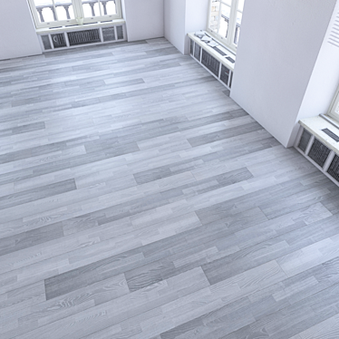 Versatile Wood Floor Tile Set 3D model image 1 