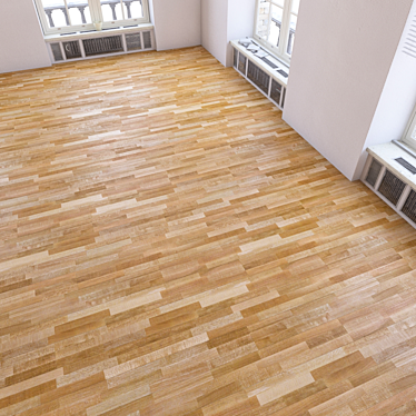 Realistic Wood Parquet Collection 3D model image 1 