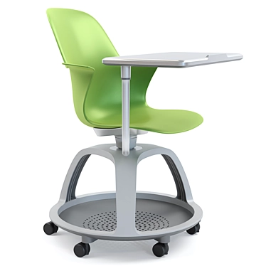 Steelcase Node Mobile Collaborative Chair 3D model image 1 