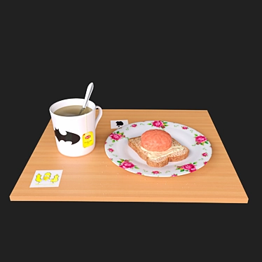 Morning Fuel: Student Breakfast 3D model image 1 