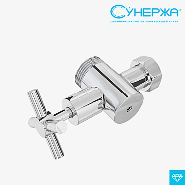 Sundezha Corner Valve: Perfect Interaction 3D model image 1 