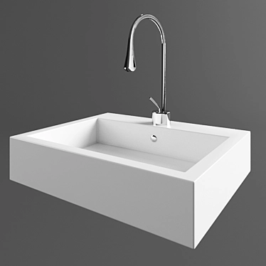 Gorgeous Goccia: Elevate Your Bathroom 3D model image 1 