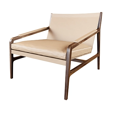 Elegant Margot Armchair by Alivar 3D model image 1 