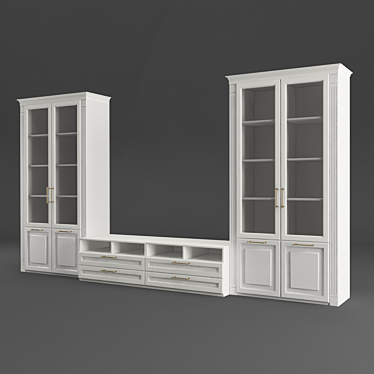 Modern Fusion Cabinet 3D model image 1 