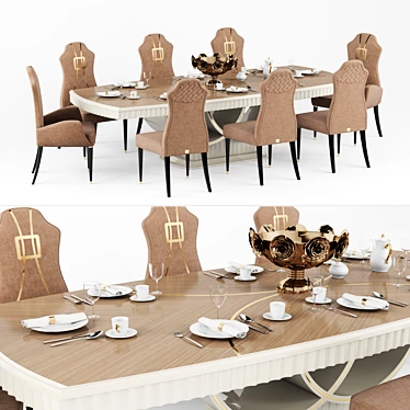 Italian Luxury Furniture by Carpanese 3D model image 1 