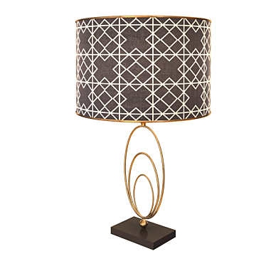 Elegance Illuminated: Modern Table Lamp 3D model image 1 