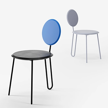 Cap Chair: Stylish and Ergonomic Seating 3D model image 1 