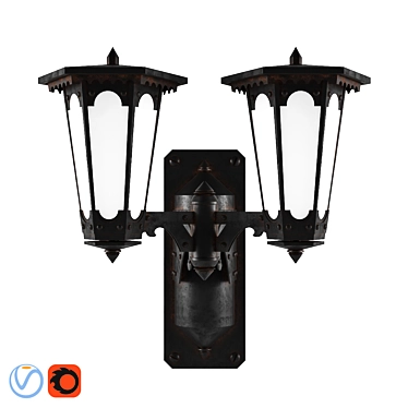 Brighten the Night: LED Street Lighting 3D model image 1 