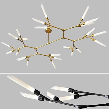 Serenity Swing: Post Modern Retreat 3D model image 1 