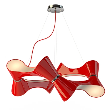 Ora Rojo Chandelier: Elegant Lighting Fixture 3D model image 1 