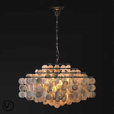 Chandelier with 6 lamps by Terandpet