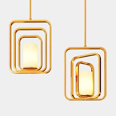Illuminating Elegance: Livewin LED Pendant Lights 3D model image 1 