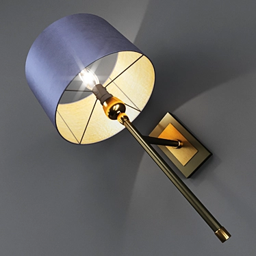 Elegant Casablanca Wall Sconce 3D model image 1 