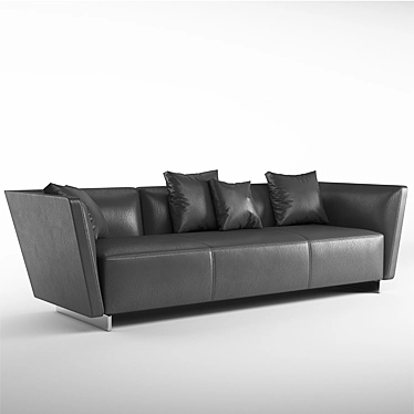 Luxury Seymour Lounge Sofa 3D model image 1 