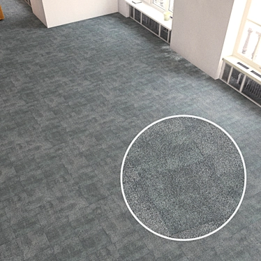 High Resolution Carpet Tile 3D model image 1 