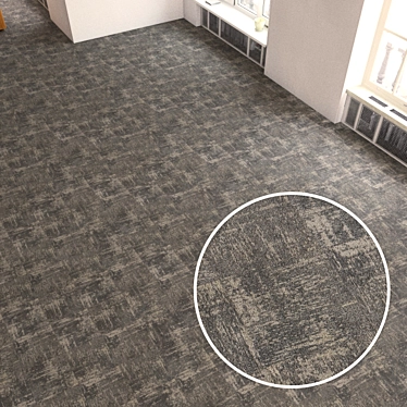 SoftStep Carpet Tiles 3D model image 1 