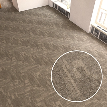 Interface Carpet Tiles 3D model image 1 