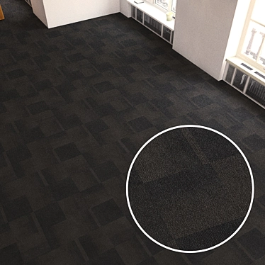 High-Resolution Carpet Tiles 3D model image 1 