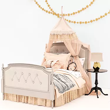 Pottery Barn Kids Blythe Tufted Bed