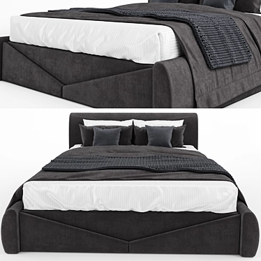 SMANIA Brando Glass Pendant Light 3D model image 1 