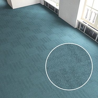 Title: High-Resolution Carpet Tiles 3D model image 1 