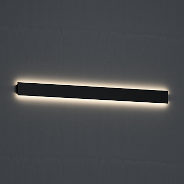 Sleek Wall Lamp: Forstlight Liner 3D model image 1 