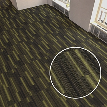 Versatile 316 Carpet Tile 3D model image 1 