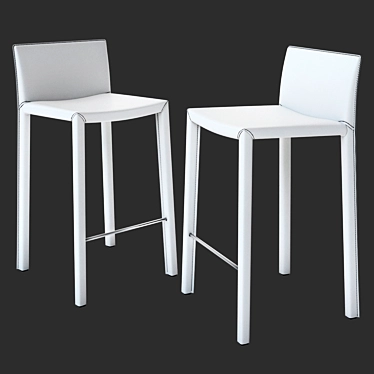 Bonaldo Mirtillo: Modern Chair with Italian Charm 3D model image 1 