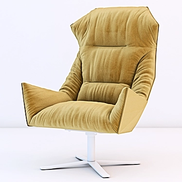 Elegant Prisma Armchair by Cizeta Labbate 3D model image 1 