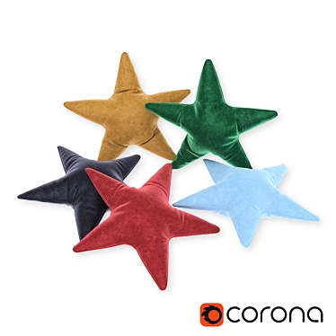 Decorative cushions-stars