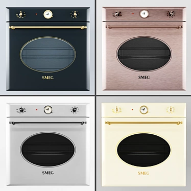 Smeg Coloniale Multifunction Oven 3D model image 1 