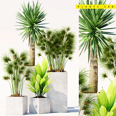 EcoGreen Plants 188: 3D Models & FBX 3D model image 1 