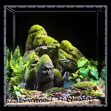 Miniature Indoor Garden Kit 3D model image 1 