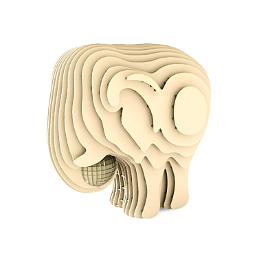 Elephant Dreams: Mini Sculpture 3D model image 1 