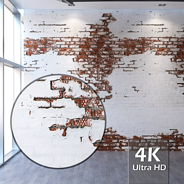 Seamless 4K Brick Texture 3D model image 1 