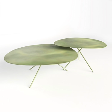 Paola Lenti Lever Coffee Table 3D model image 1 