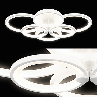 Breve Lightstar LED Ceiling Light 3D model image 1 