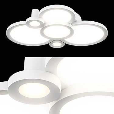 Breve Lightstar LED Ceiling Chandelier 3D model image 1 